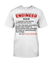 Engineer Definition Gift For Engineering Premium Fit Mens Tee tile