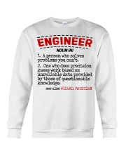 Engineer Definition Gift For Engineering Crewneck Sweatshirt tile