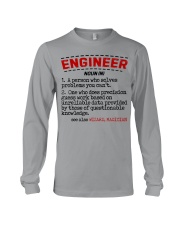 Engineer Definition Gift For Engineering Long Sleeve Tee tile