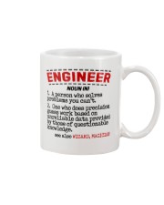 Engineer Definition Gift For Engineering Mug tile