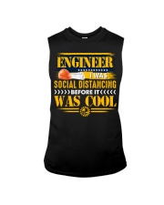 Cool Engineer Social Distancing Before It Was Cool Sleeveless Tee tile
