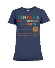 Vintage Mechanical Engineer Knows More Than He Premium Fit Ladies Tee thumbnail