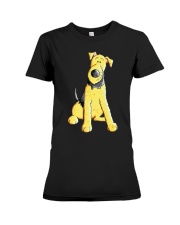 Funny Airedale Terrier Baby Premium Fit Ladies Tee thumbnail