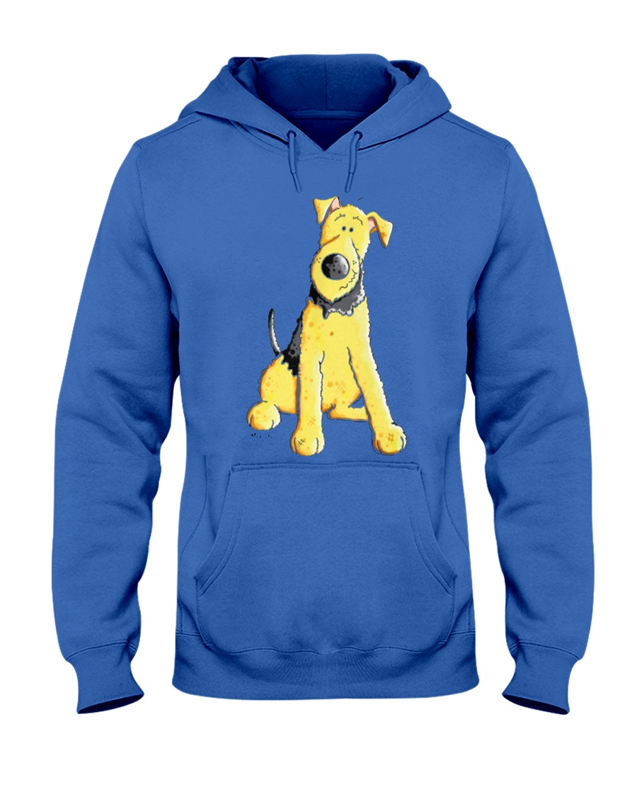 Funny Airedale Terrier Baby Hooded Sweatshirt
