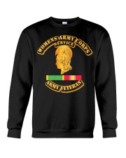 Womens Army Corps Service W Ndsm Wac Veteran Best Crewneck Sweatshirt thumbnail