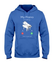 my piano Hooded Sweatshirt front