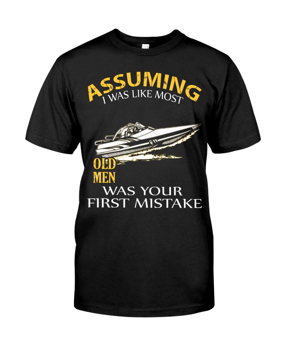 JET-BOATING OLD MEN Classic T-Shirt