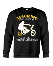 BMX BIKE OLD MEN Crewneck Sweatshirt thumbnail
