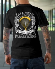Only the best become Paragliders Classic T-Shirt lifestyle-mens-crewneck-back-3