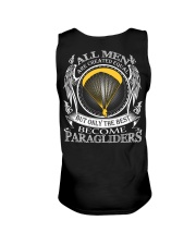 Only the best become Paragliders Unisex Tank thumbnail