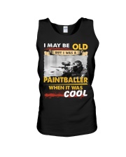 AWESOME PAINTBALLER Unisex Tank thumbnail