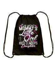 MOMMY'S LITTLE GIRL - I'M A ROCK CLIMBER DAUGHTER Drawstring Bag thumbnail