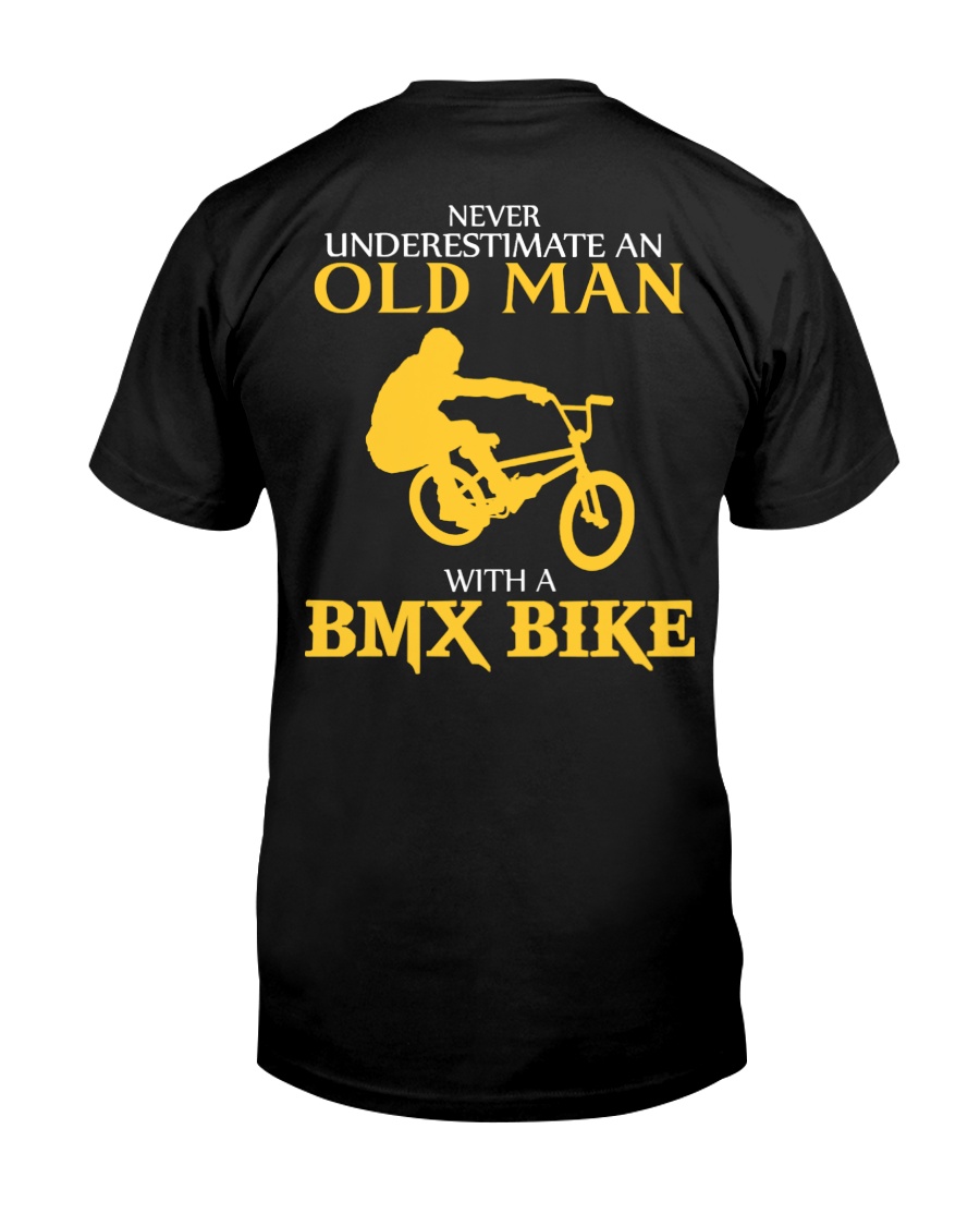 OLD MAN WITH A BMX BIKE Classic T-Shirt