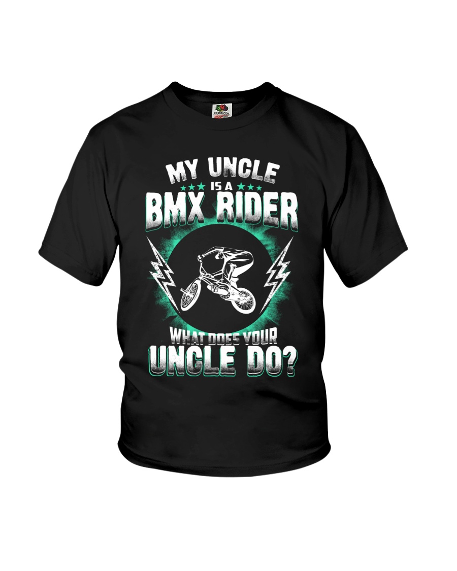 MY UNCLE IS A BMX RIDER Youth T-Shirt