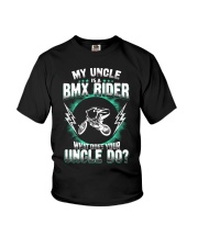 MY UNCLE IS A BMX RIDER Youth T-Shirt front