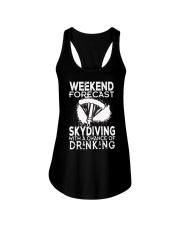 Skydiving - Weekend Forecast Ladies Flowy Tank thumbnail