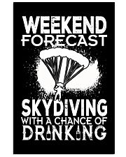 Skydiving - Weekend Forecast 16x24 Poster thumbnail