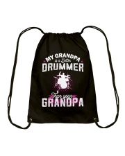 MY GRANDPA IS BETTER A DRUMMER THAN YOUR GRANDPA Drawstring Bag thumbnail