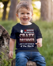 MY UNCLE IS A CRAZY DRUMMER Youth T-Shirt lifestyle-youth-tshirt-front-4