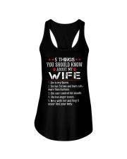 Wife 5 Things - Has Tattoos - Loves Cats Ladies Flowy Tank thumbnail