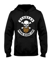 REDHEAD BADASS BEARDED GANG T SHIRT HOODIES Hooded Sweatshirt front