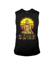 I'm Mostly Peace Love Light And A Little Go F Yoga Sleeveless Tee tile
