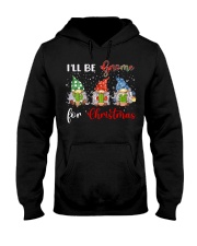 Gardening I'll be Gnome for Christmas Hooded Sweatshirt front