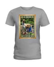 Gardening And so together we built a life Ladies T-Shirt tile