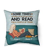 Book2601 Dachshund 2 Indoor Pillow - 16” x 16” front
