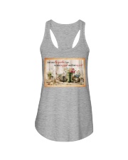 Gardening Lose my mind Find my soul Ladies Flowy Tank tile
