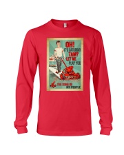 Gardening Oh It's Saturday 7AM Long Sleeve Tee tile