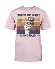 Book Freedom and whisky Premium Fit Mens Tee tile