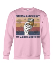 Book Freedom and whisky Crewneck Sweatshirt tile