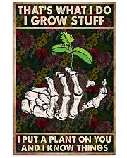 Gardening I grow stuff Vertical Poster tile
