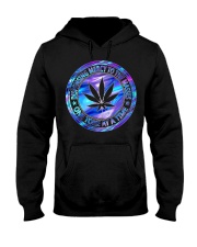 Weed One toke at a time Hooded Sweatshirt front