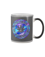 Weed One toke at a time Color Changing Mug tile