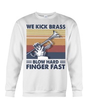 Trumpet We kick brass Crewneck Sweatshirt tile