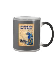 Vinyl Records Lose your mind Color Changing Mug tile