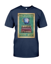 Books are a uniquely portable magic Classic T-Shirt tile