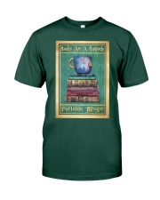 Books are a uniquely portable magic Premium Fit Mens Tee tile