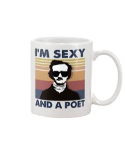 Book I'm sexy and a poet Mug tile