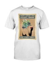 Gardening That's what I do I plant I drink Premium Fit Mens Tee tile