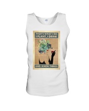 Gardening That's what I do I plant I drink Unisex Tank tile