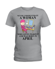 MK278 Born in April Ladies T-Shirt tile