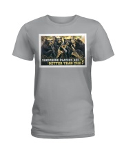 Saxophone players are better than the rest Ladies T-Shirt tile