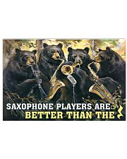 Saxophone players are better than the rest Horizontal Poster tile