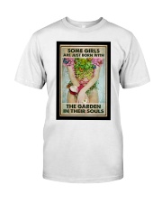 Garden Some girls are jus born with the garden Premium Fit Mens Tee tile
