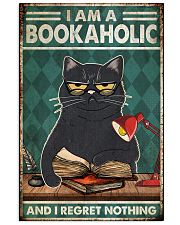 Book I regret nothing Vertical Poster tile