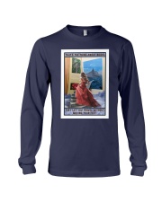 Books Let you travel without moving your feet Long Sleeve Tee tile