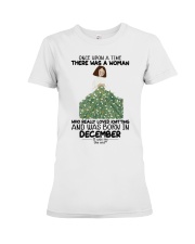 Knitting Once upon a time December Premium Fit Ladies Tee tile